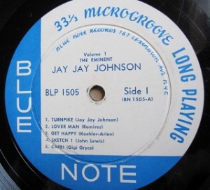 J.J.ジョンソン J.J.JOHNSON / THE EMINENT VOL.1 レコード