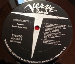 ゲッツ ジルベルト / Getz Gilberto レコード