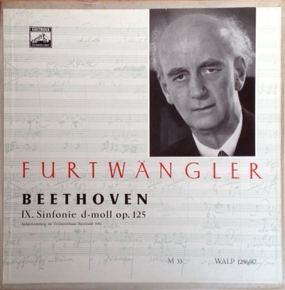 フルトヴェングラー / ベートーヴェン 交響曲第9番 レコード