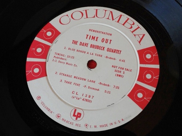 デイブ・ブルーべック THE DAVE BRUBECK QUARTET / TIME OUT レコード